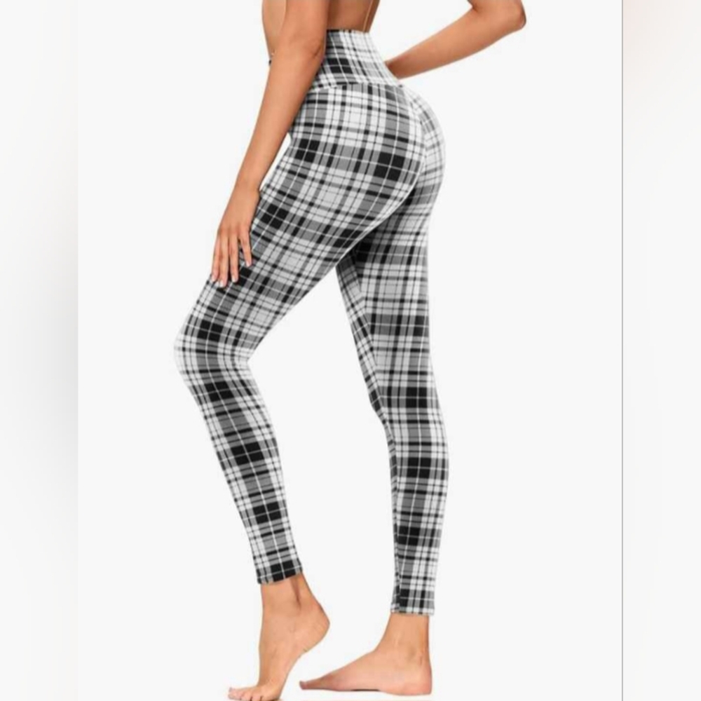 High Waisted Leggings for Women - Soft Slim Tummy Control for Running, Yoga. S/M